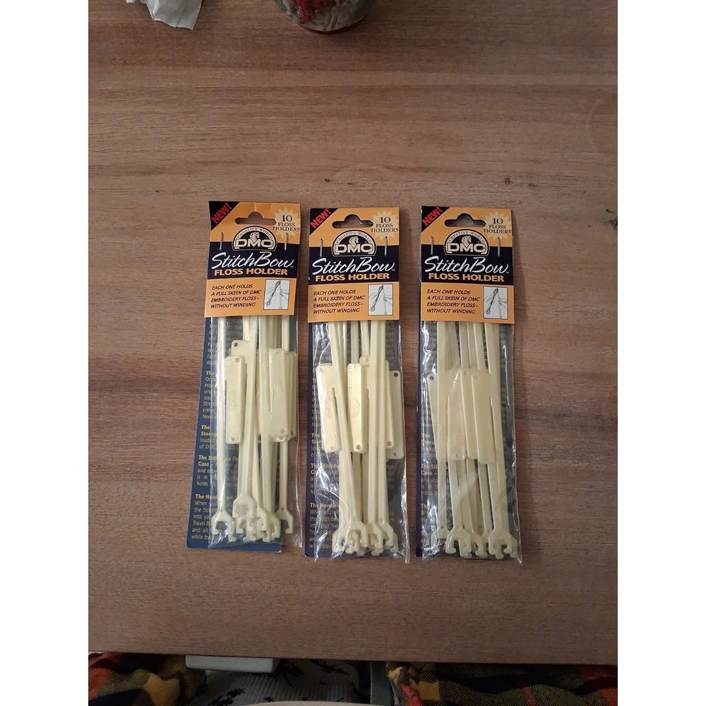 DMC StitchBow Floss Holder 30-Pack For Embroidery & Cross-Stitching